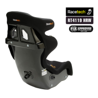 Racetech Racing Seat - RT4119HRW - Standard/Head Restraint