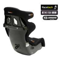 Racetech Racing Seat - RT4119HRW - Standard/Head Restraint