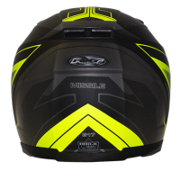 RXT Helmet - MISSILE - Full Face - Black/Yellow