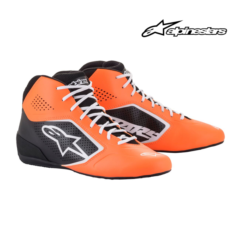  | Alpinestars Kart Boots - TECH 1-K START v2 - Orange/Black/White
