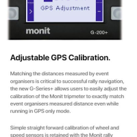 Monit GPS-100+ Rally Computer Features
