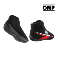 OMP FIA Race Boots SPORT - black - rear
