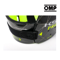 OMP FIA Rib Vest - KS-1 PRO - Black/Fluro Yellow