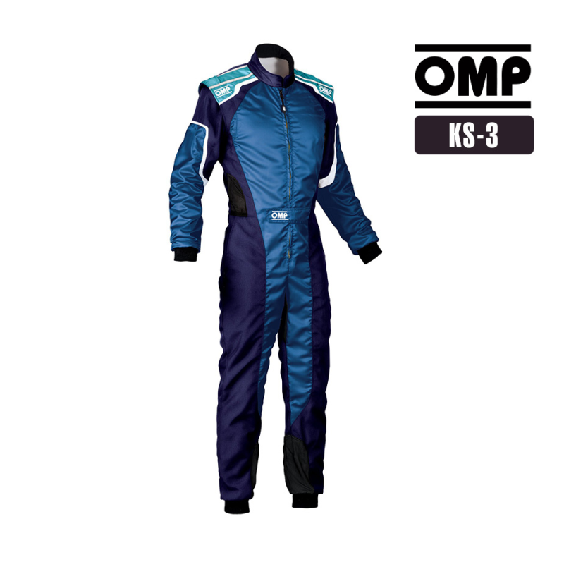  | OMP Race Suit KS-3 - navy blue/royal blue