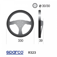 Sparco Steering Wheel R323 - Suede